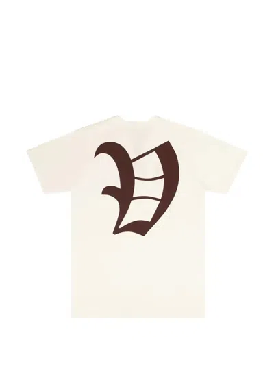 Vlone Logo-print T-shirt In White