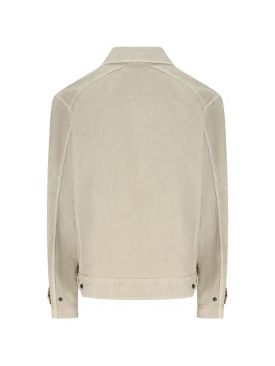 Massimo Osti Studio Chest-pocket Jacket In Gray