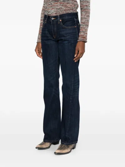 Re/done Bootcut Jeans In Blue