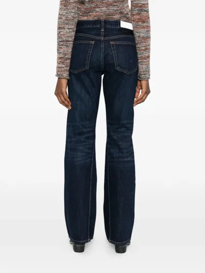 Re/done Bootcut Jeans In Blue