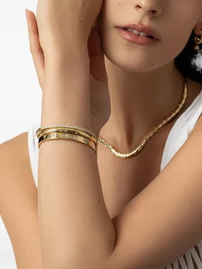Kwiat Diamond Orbit Bangle In Gold