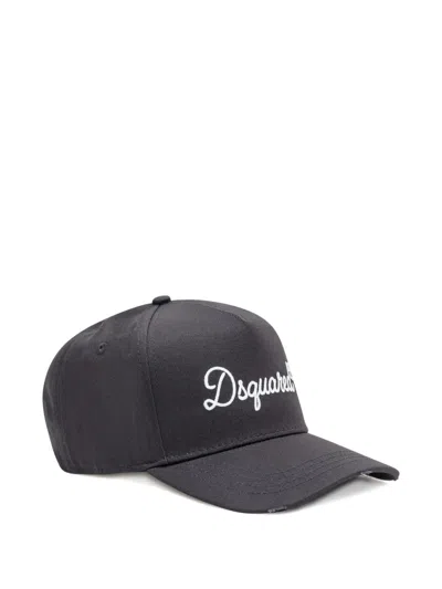 Dsquared2 Logo-embroidered Baseball Cap In Brown