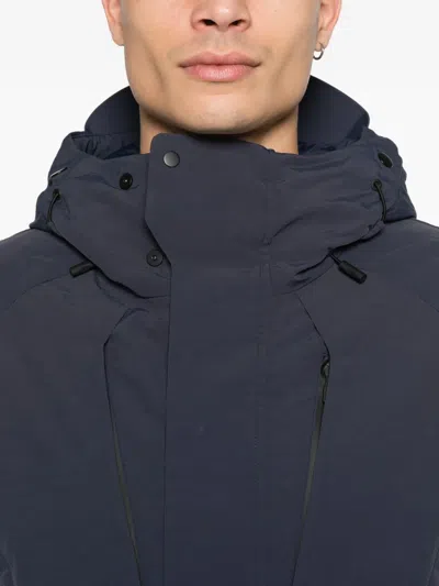 Jg1 Zip-up Hooded Jacket In Blue