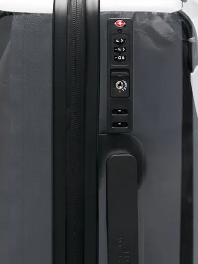 Off-white Arrows Trolley Luggage In Black