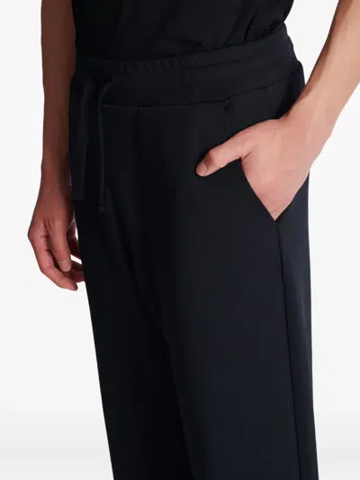 Balmain Drawstring-fastening Sweatpants In Blue