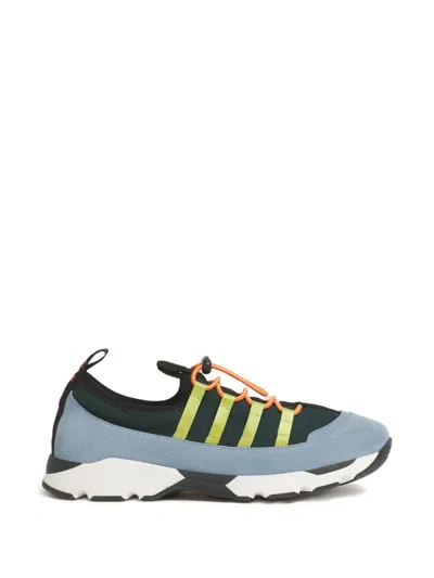 Marni Sneakers Contrasting Sole Low Top Pull Tab In Multi