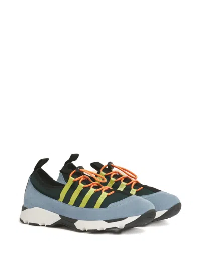 Marni Sneakers Contrasting Sole Low Top Pull Tab In Multi
