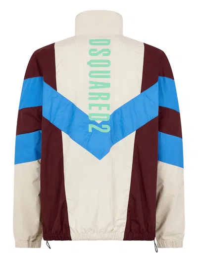 Dsquared2 Zip-fastening Jacket In Multi