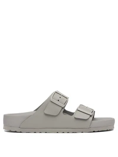Birkenstock Arizona Exquisite Natural Leather Sandals In Gray