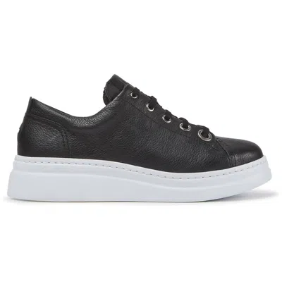Camper Runner Up Platform Sneakers In Black