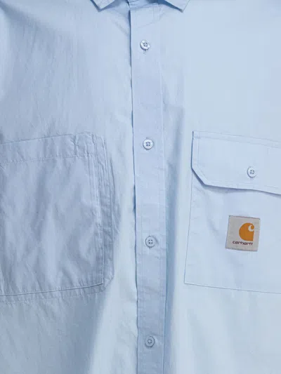 Carhartt Irwin Oversized Shirt In Blue