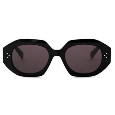 Celine 3 Dot Geometric Square Sunglasses In Black