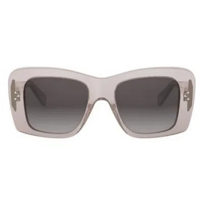 Celine Bold 3 Dots 53mm Geometric Sunglasses In Neutral