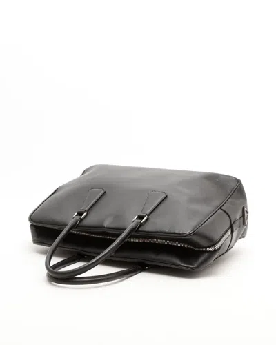 Prada Saffiano Business Bag In Pattern