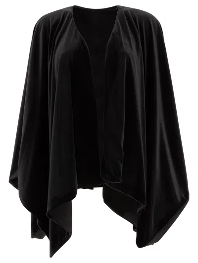 Fit F.it Polyester Black Coat In Black