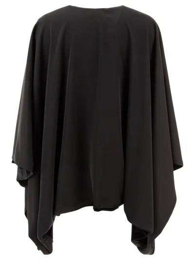 Fit F.it Polyester Black Coat In Black