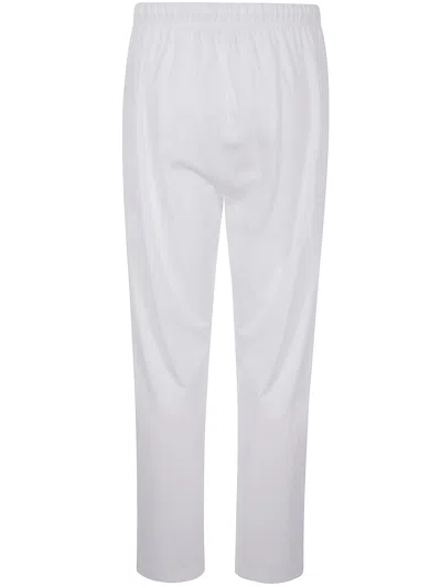 Essentials Drawstring Track Pants In White