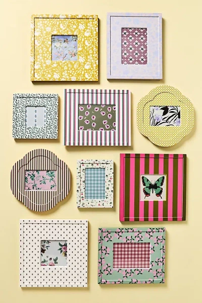 Anthropologie Pattern Drench Frame In Multi