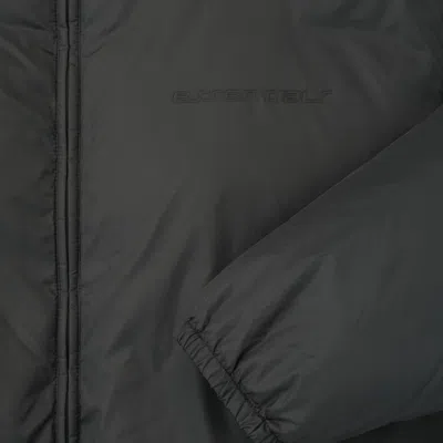 Essentials Holiday Ripstop Nylon Puffer Down Jacket In Gray