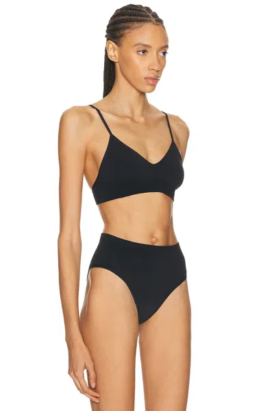 Ldma Low Show V Bralette In Black