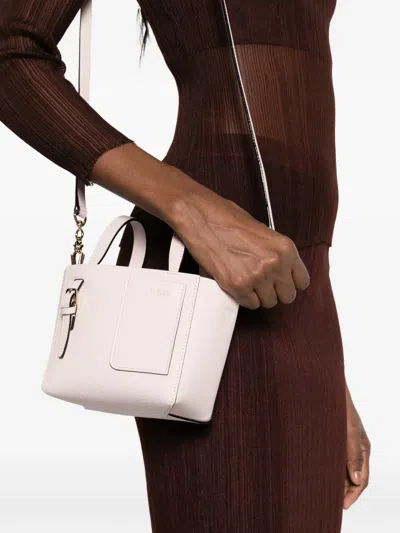 扣环口袋手提包