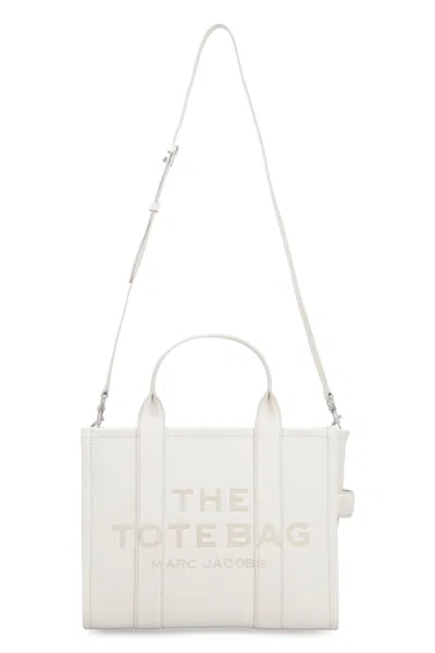 Marc Jacobs Cotton Leather Bags In White