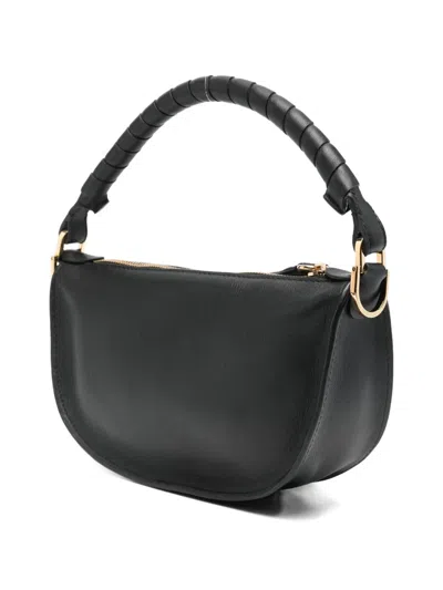 Chloé Marcie Top-handle Shoulder Bag In Black