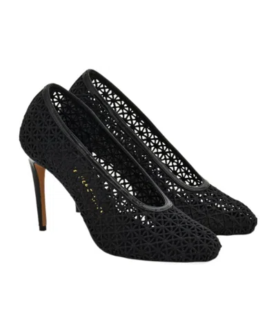 Ferragamo With Heel Blacks And Greys In Black