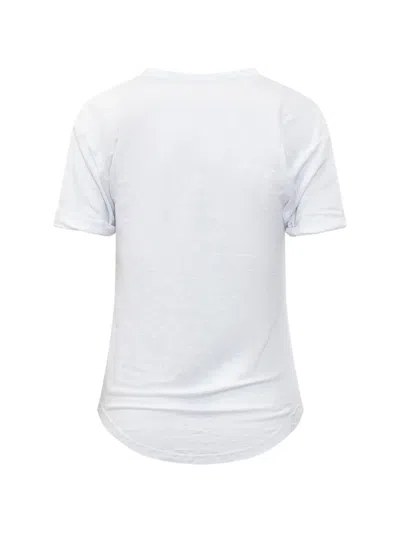 Isabel Marant Étoile Embroidered Logo T-shirt In White