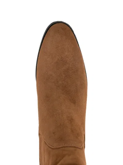 Evaluna Zip-fastening Boots In Brown