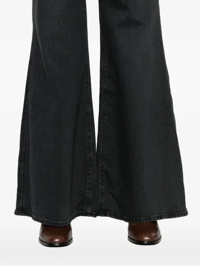 Seven Flared Jeans In Black