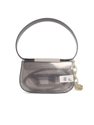 Diesel 1 Dr Shoulder Bag In Gray