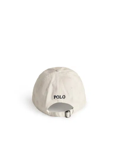 Polo Ralph Lauren Logo Embroidered Baseball Cap In White