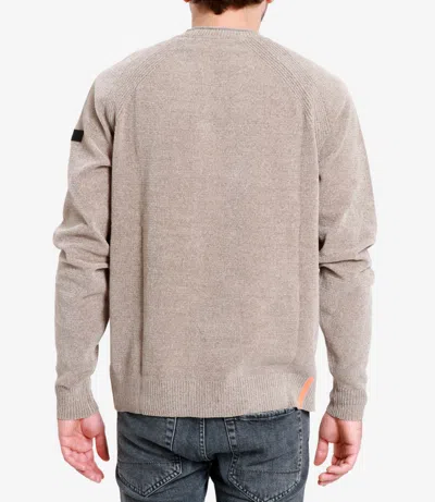 Rrd Cinematt Round Knit Sweater In Brown