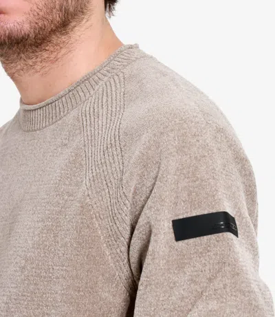 Rrd Cinematt Round Knit Sweater In Brown