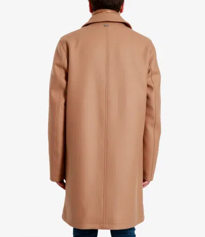 Herno Coats Camel In Brown