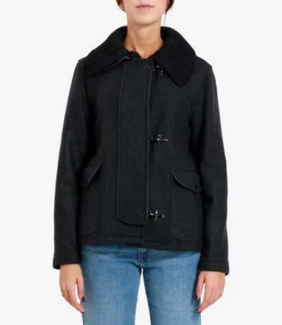 Fay Coats Grey In Multi