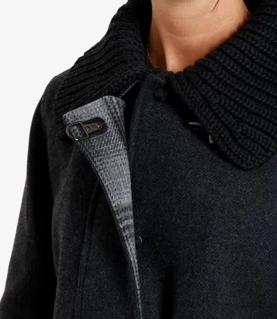 Fay Coats Grey In Multi