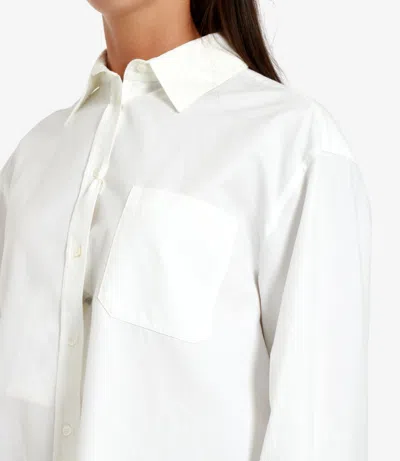 Max Mara Weekend Shirts White In White