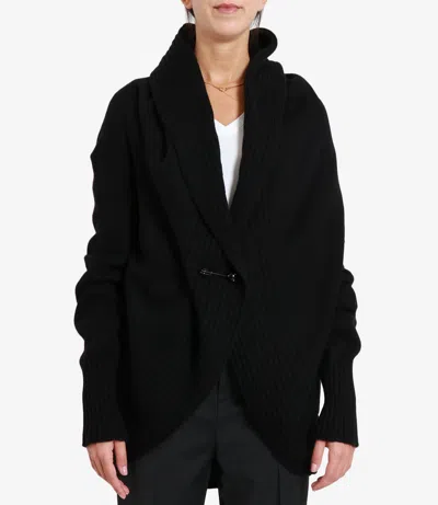 Alberta Ferretti Sweaters Black In Black