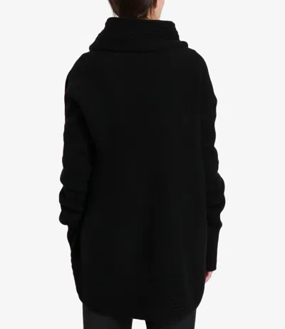 Alberta Ferretti Sweaters Black In Black