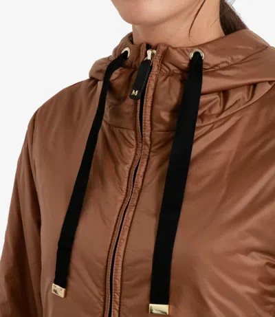 Max Mara The Cube Coats Brown In Brown
