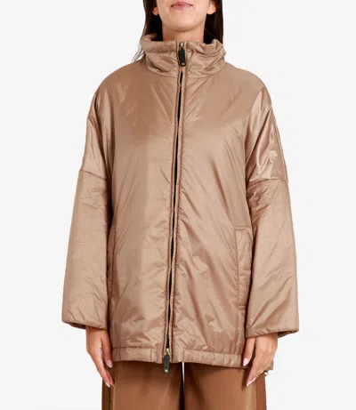 Max Mara The Cube Coats In Brown