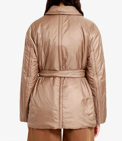 Max Mara The Cube Coats In Brown