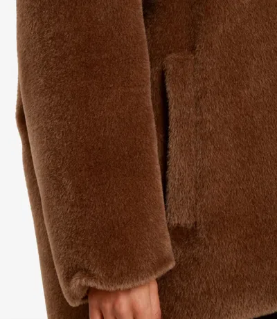 Max Mara The Cube Coats Camel In Brown