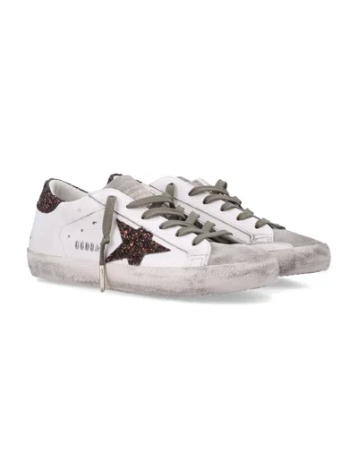 Golden Goose Deluxe Brand Women Super Star Leather Sneakers In Neutral