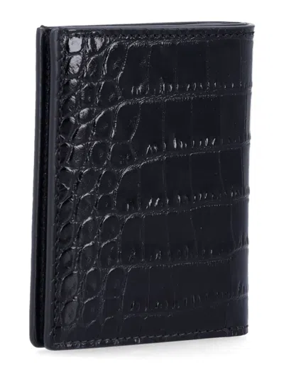 Tom Ford Wallets Black In Blue