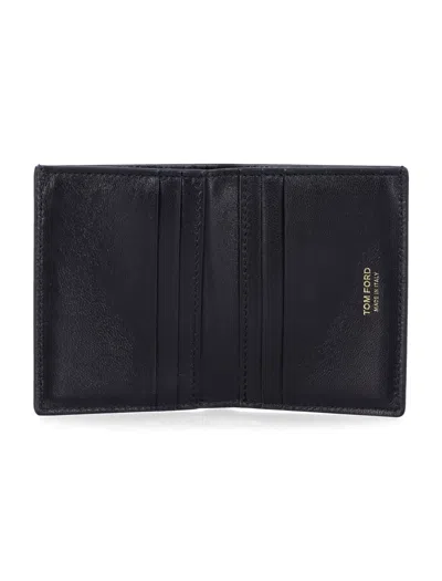 Tom Ford Wallets Black In Blue