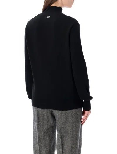 Ferragamo Sweaters Black In Black