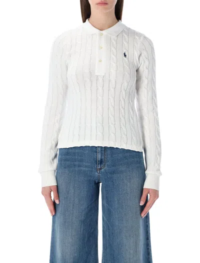 Polo Ralph Lauren Sweaters White In White